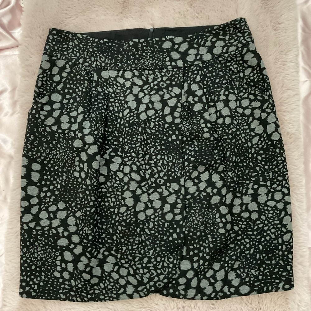 Black and Gray Skirt